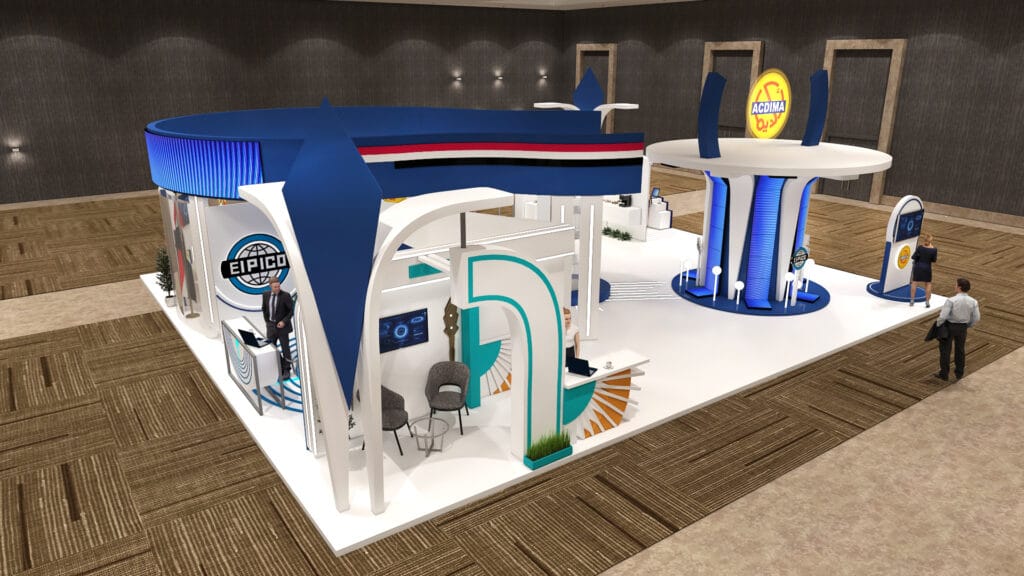 Trade show and exhibition booths - Acdima -Africa Health 2022 13m x 15m 23 (3)