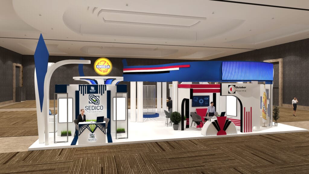 Trade show and exhibition booths - Acdima -Africa Health 2022 13m x 15m 23 (4)