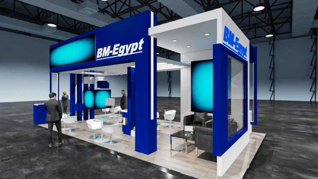 Trade show and exhibition booths - BM EGYPT -Africa Health 2023 6m x 3m (10)