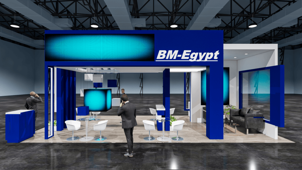 Trade show and exhibition booths - BM EGYPT -Africa Health 2023 6m x 3m (8)