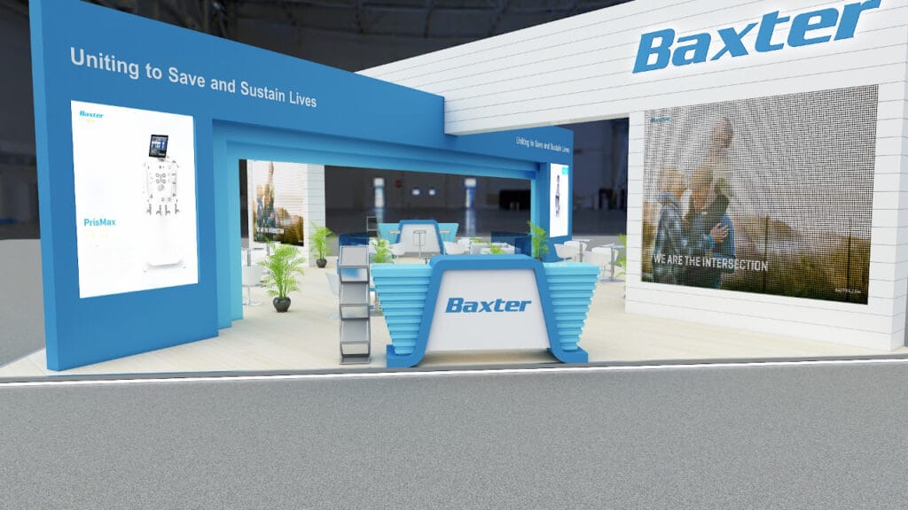 Trade show and exhibition booths - Baxter -Africa Health 2022 10m x 14m (5)