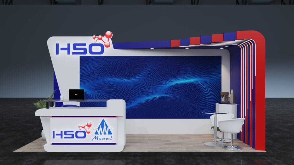Trade show and exhibition booths - HSO - 6m x 3m (1)