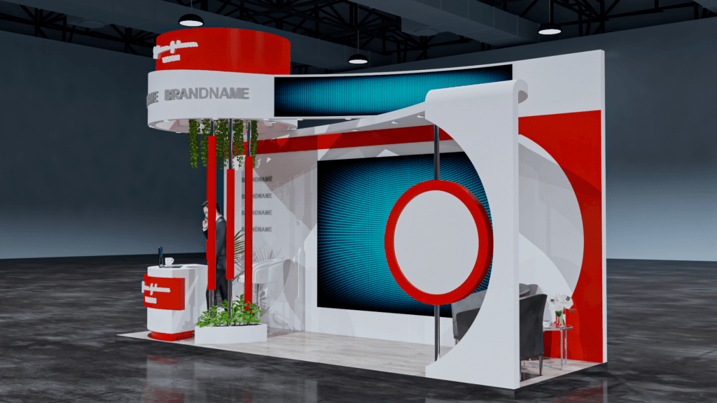 Trade show and exhibition booths - Johnson -ESOIRS 2022 6m x 2m (2)