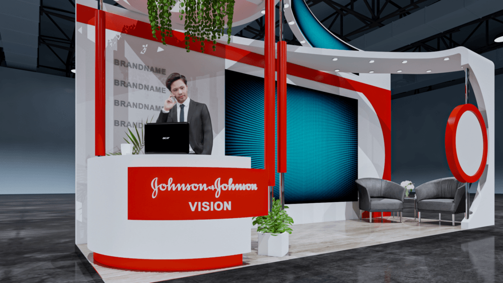 Trade show and exhibition booths - Johnson -ESOIRS 2022 6m x 2m (5)