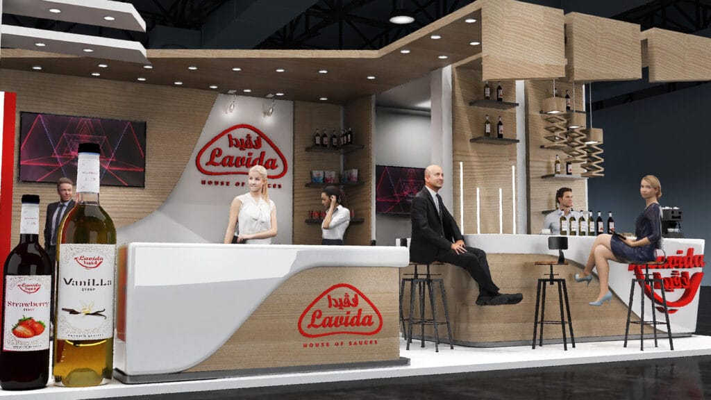Trade show and exhibition booths - Lavida -Food Africa 2023 6m x 8m (5)