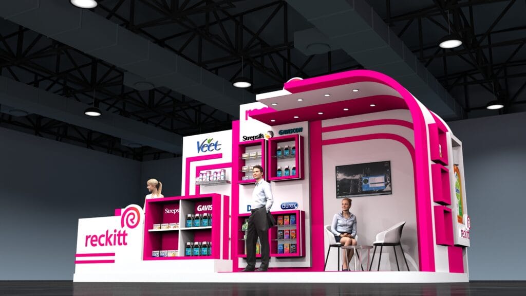 Trade show and exhibition booths - reckitt -2022 6m x 3m (5)